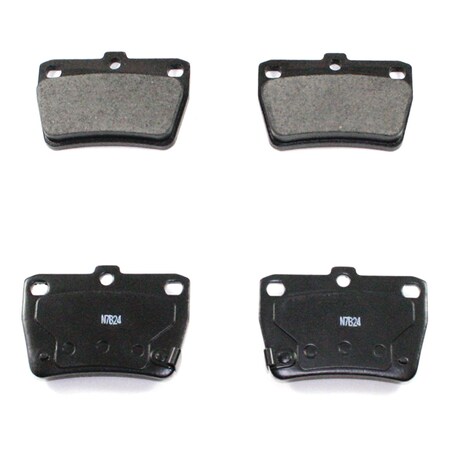 Pronto Dura Ceramic Brake Pads Rear, Bp1051C BP1051C